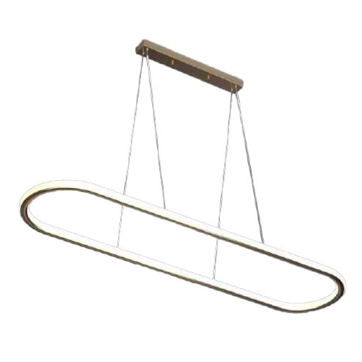 SUSPENSION OVALE 330X1260 MM OR 60W 4920LM 2700/4000/5700K