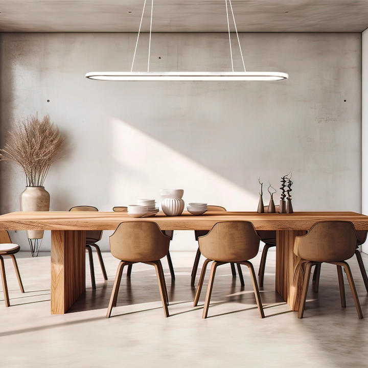 SUSPENSION OVALE 330X1260 MM OR 60W 4920LM 2700/4000/5700K