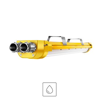 LUMINAIRE ETANCHE ATEX 60W 4000K 140LM/W IP65 120° 1335X115X63MM