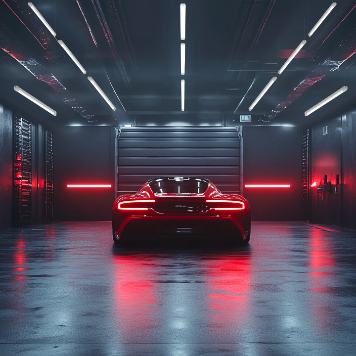 ÉTANCHE NICE S IP65 120° 30/40W 160lm/W 56X68x1503mm