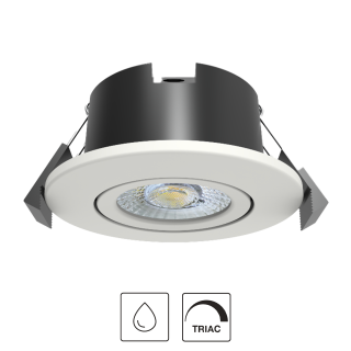 SPOT IP65 ORIENTABLE CCT DIMMABLE 5W/8W CCT 500LM/800LM Ø84X58MM