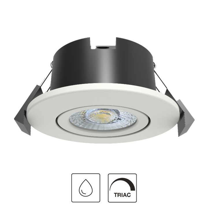 SPOT IP65 ORIENTABLE CCT DIMMABLE 5W/8W CCT 500LM/800LM Ø84X58MM