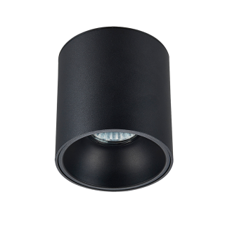 SPOT ROND SAILLIE POUR GU10 NOIR Ø96*102MM