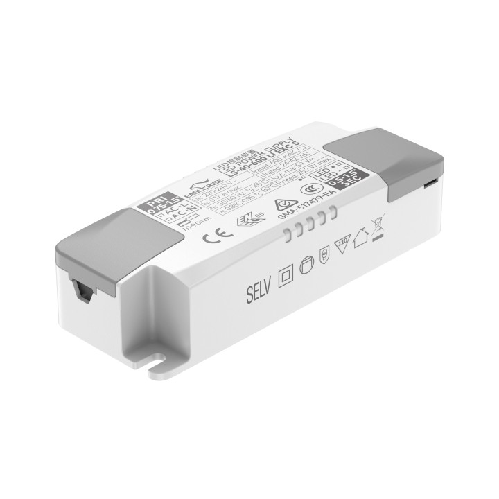 DRIVER ON/OFF 25W PF0.9 LS-40-600 LI EXC S 600MA