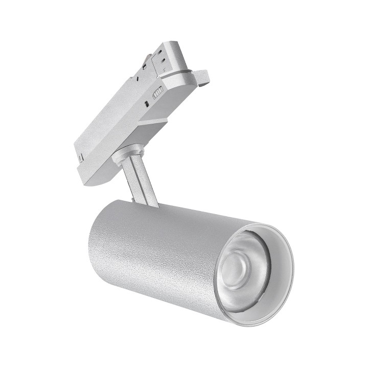 SPOT RAIL TRIPHASE  BLANC CCT 36° 25W 2500LM IRC90 72*172MM