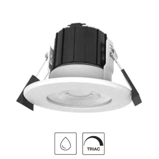 SPOT CCT DIMMABLE 5W CCT 500LM IP65 Ø84X58MM IK04 50 000H, UGR25