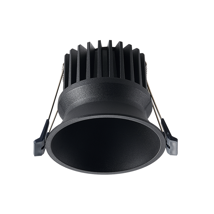 SPOT IP44 BASSE LUMINANCE 100*82MM 15W IRC 90 60° NOIR