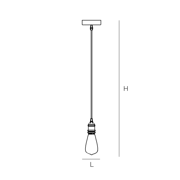 SUSPENSION MUMBAI D50*H88+100
