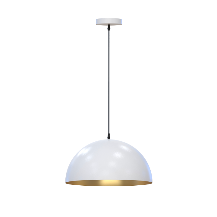 SUSPENSION SUR RAIL TEHRAN D400*H200*1700 BLANC/OR