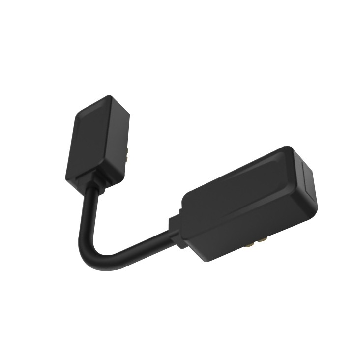 MINI RAIL MAGNETIQUE CABLE CONNECTEUR L 48V NOIR