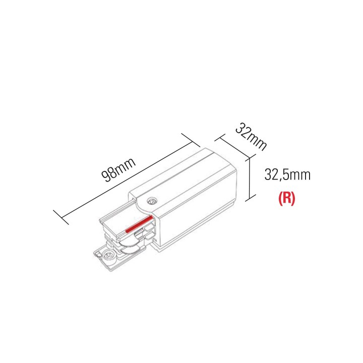 ALIMENTATION DROITE NOIR
