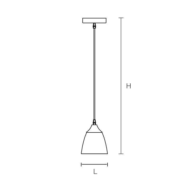 SUSPENSION WUHAN D135*H150*2650