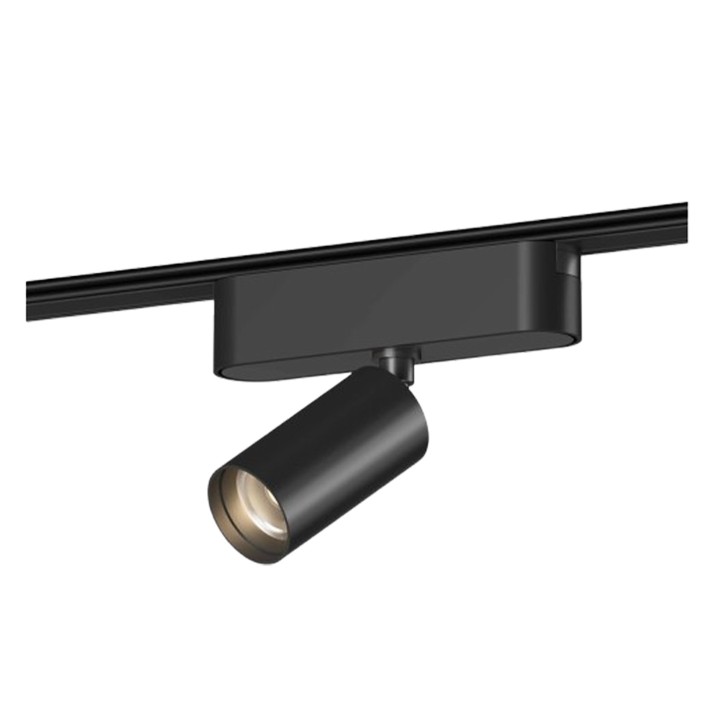 PROJECTEUR POUR MINI RAIL 48V 5W 2700K 36° 114.5*Ø31*94.7MM NOIR