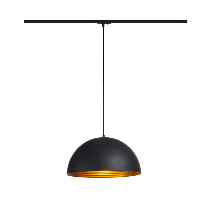 SUSPENSION DECO E27 MAX 60W D500XH255MM NOIR