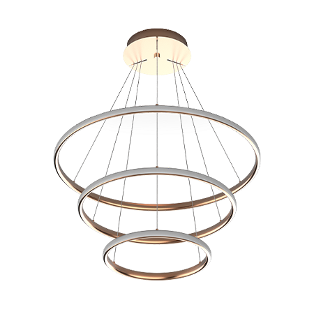 SUSPENSION TRIPLE CERCLE MILANO